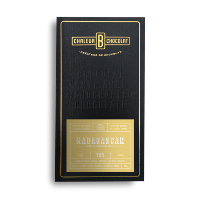 Chaleur B - Chocolat noir Madagascar  70%