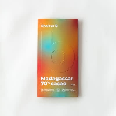 Chaleur B - Chocolat noir Madagascar  70%