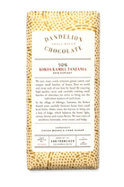 Dandelion noir 70% Kokoa Kamili  Tanzanie