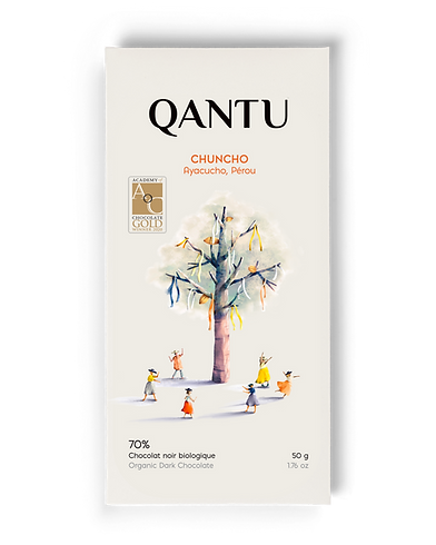 Qantu - Chuncho Noir 70%  Pérou