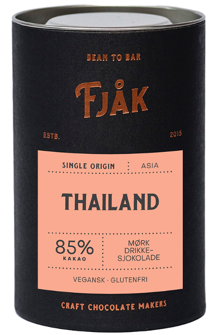 Fjak - Chocolat chaud - Noir Thaïland 85%