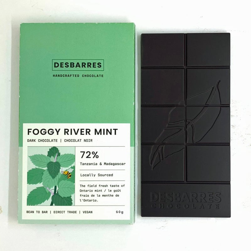 Desbarres - Foggy River Mint Dark Chocolate