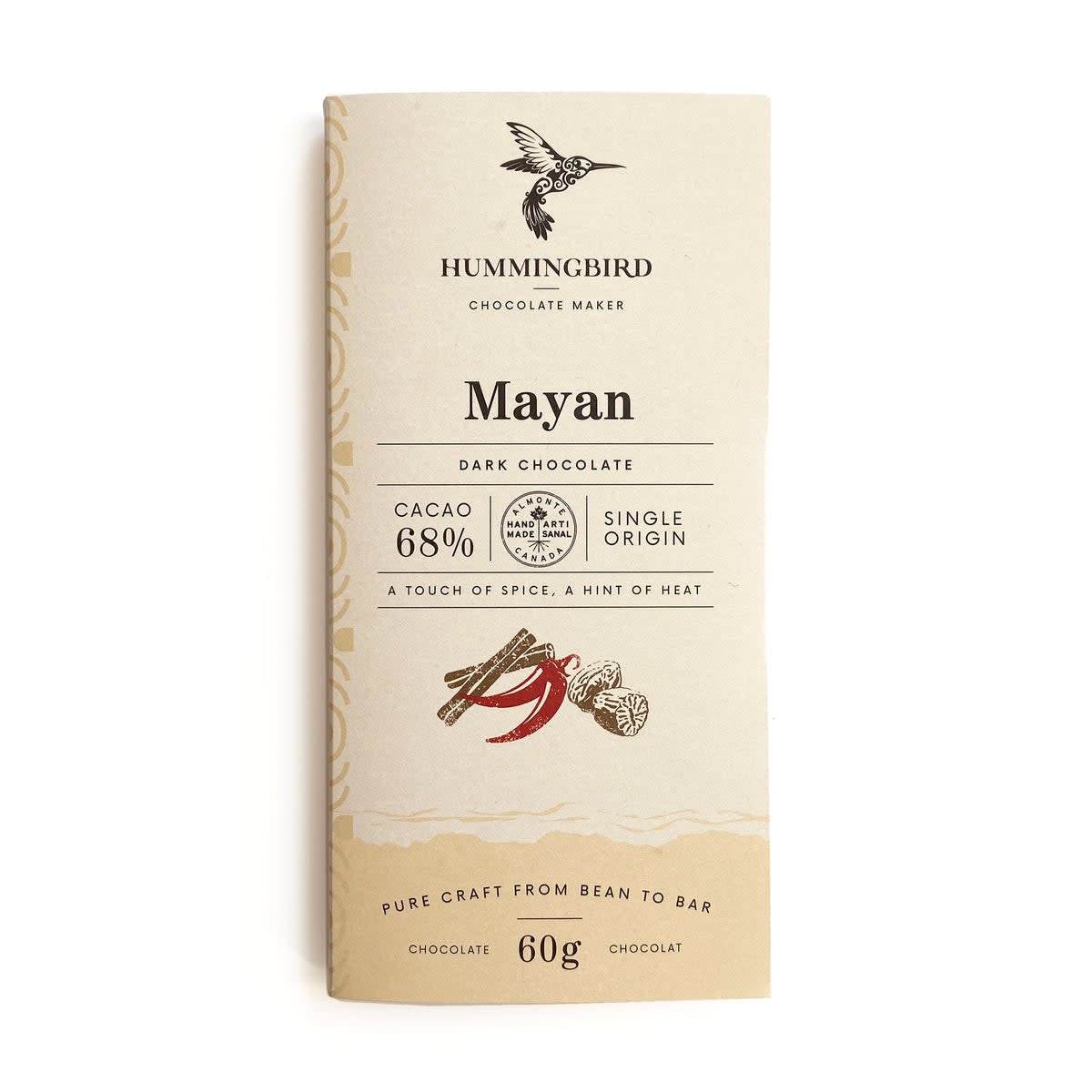 Hummingbird - Mayan + Noir 68%