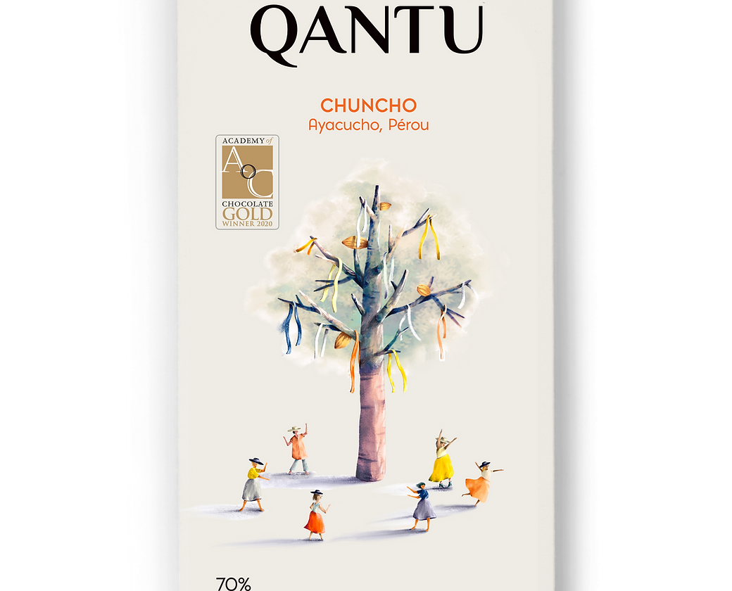 Qantu - Chuncho Noir 70%  Pérou