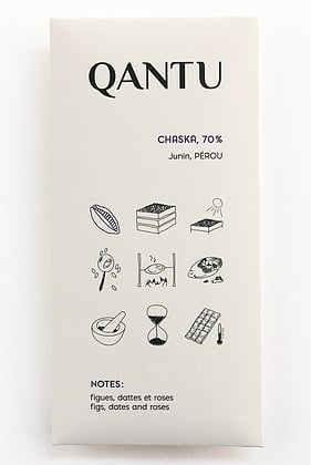 Qantu - Chaska Noir 70%   Junin Pérou