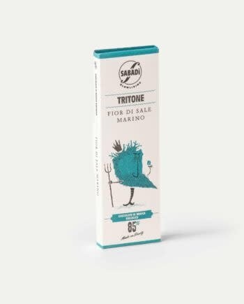 Sabadi - Chocolat noir Style Sicilien 85% avec fleur de sel